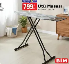 CASİLDA HOME ÜTÜ MASASI 38X141X92 CM